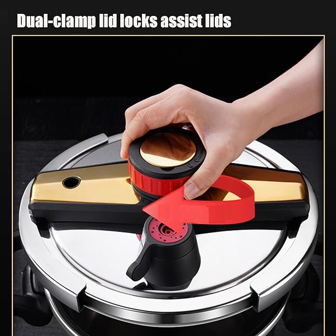 Olla a Presión Acero Inoxidable 6L TTXNJKBF miniatura 4