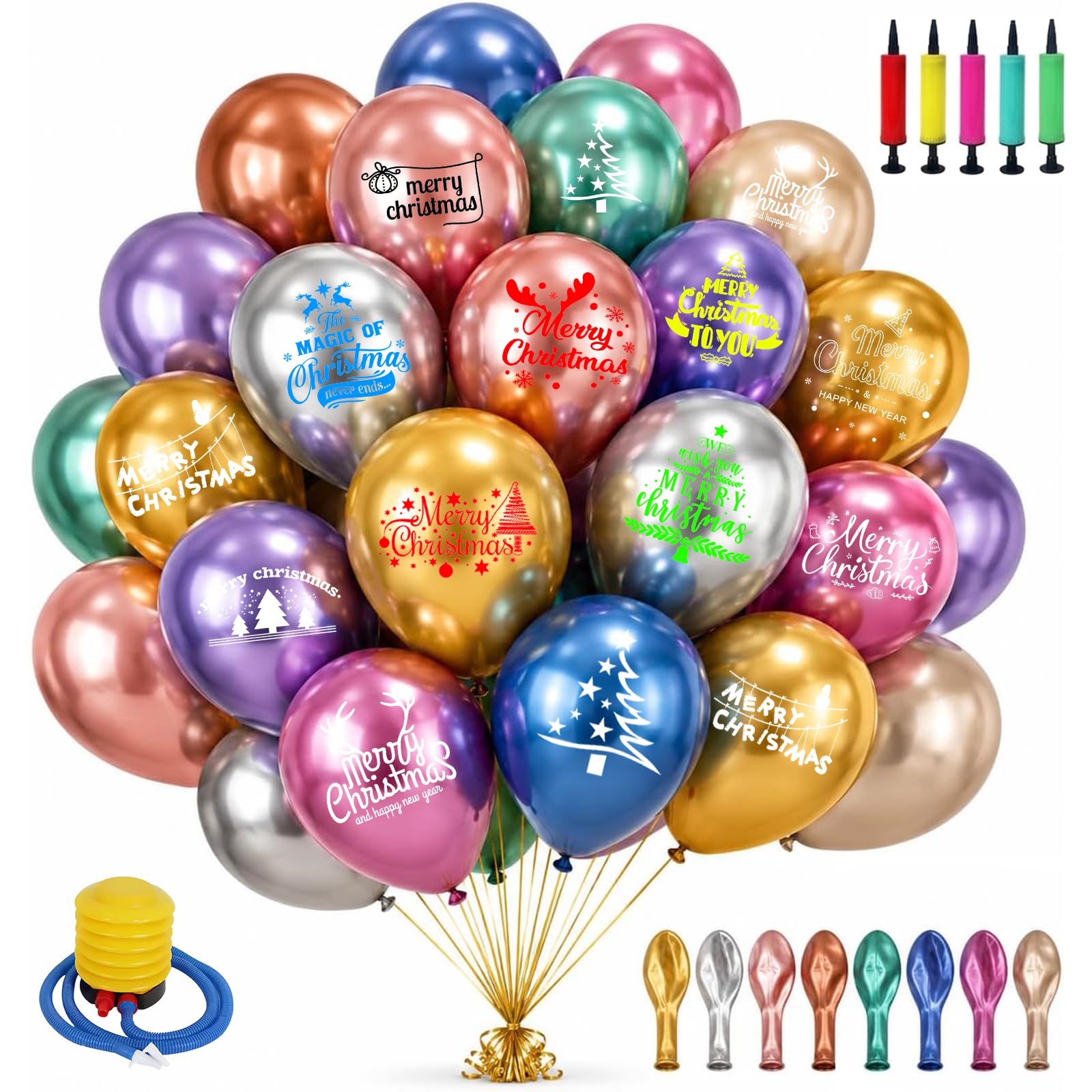 Solarix Personalised Party Balloons with Your Logo Text or Photo，Style 5