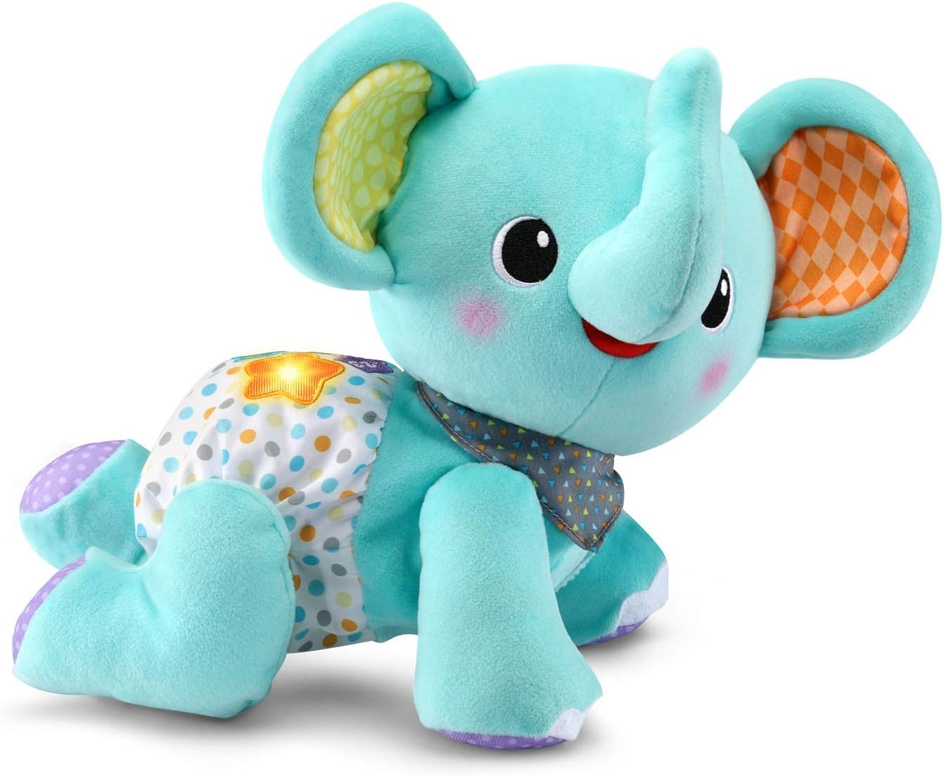 VTech Baby Explore and Crawl Elephant, Teal