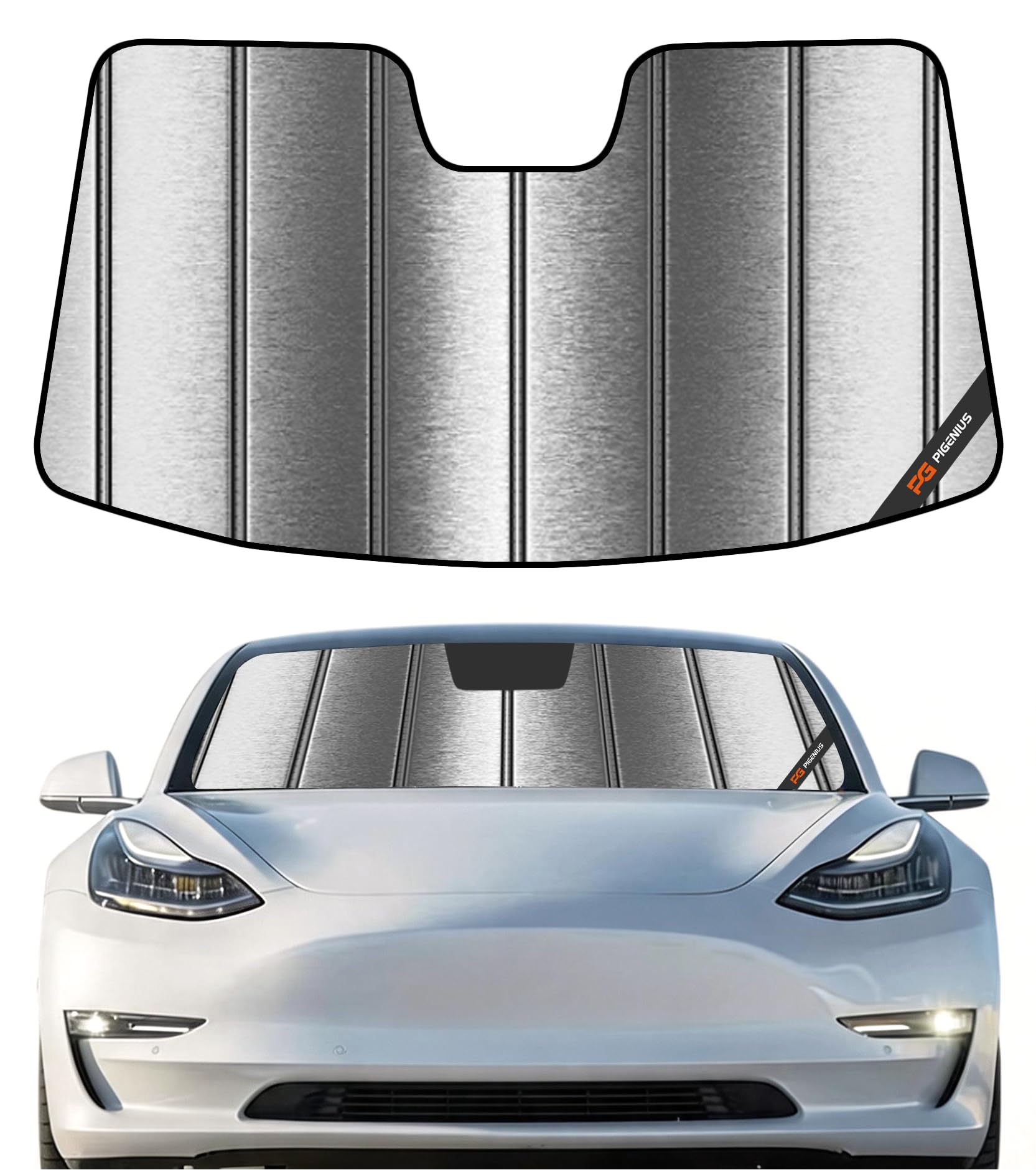 Amazon.com: Pigenius Windshield Sunshade for Tesla Model 3 2018