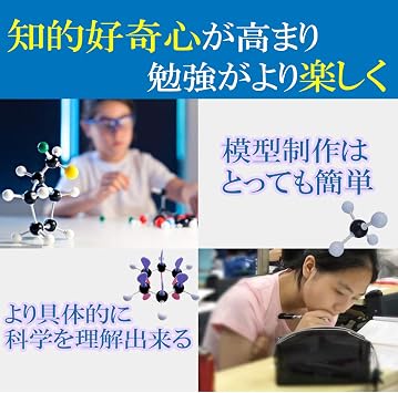 Fermoire Molecular Structure Model Molecular Model Set Assembly Type Atoms Elements Chemistry Science Ion 444 pcs