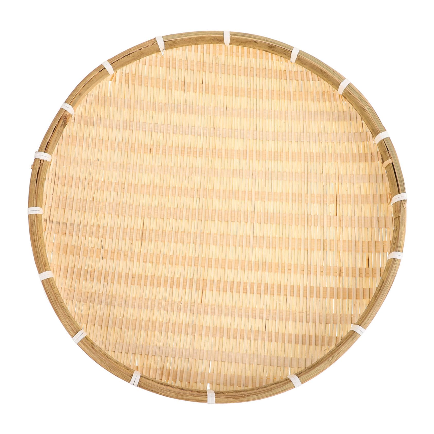 Serving Tray Woven Pastry Plate for Food Drying Storage Round Basket for Kitchen Decor Pastoral Style Container for Home Parties