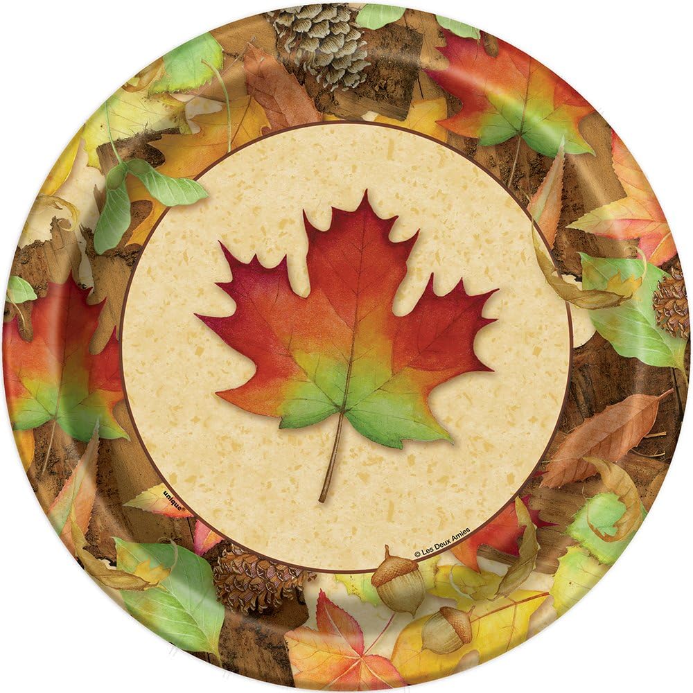 Woodland Fall Dinner Plates, 8ct Cocktail Napkins