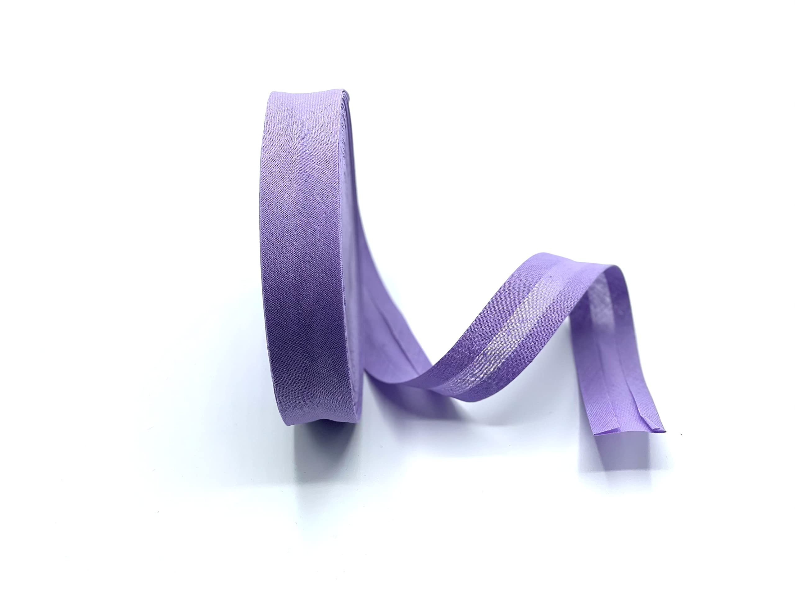 Bias Lilac Cotton Binding Rolls 1 Inch / 25Mm X 5 Metres