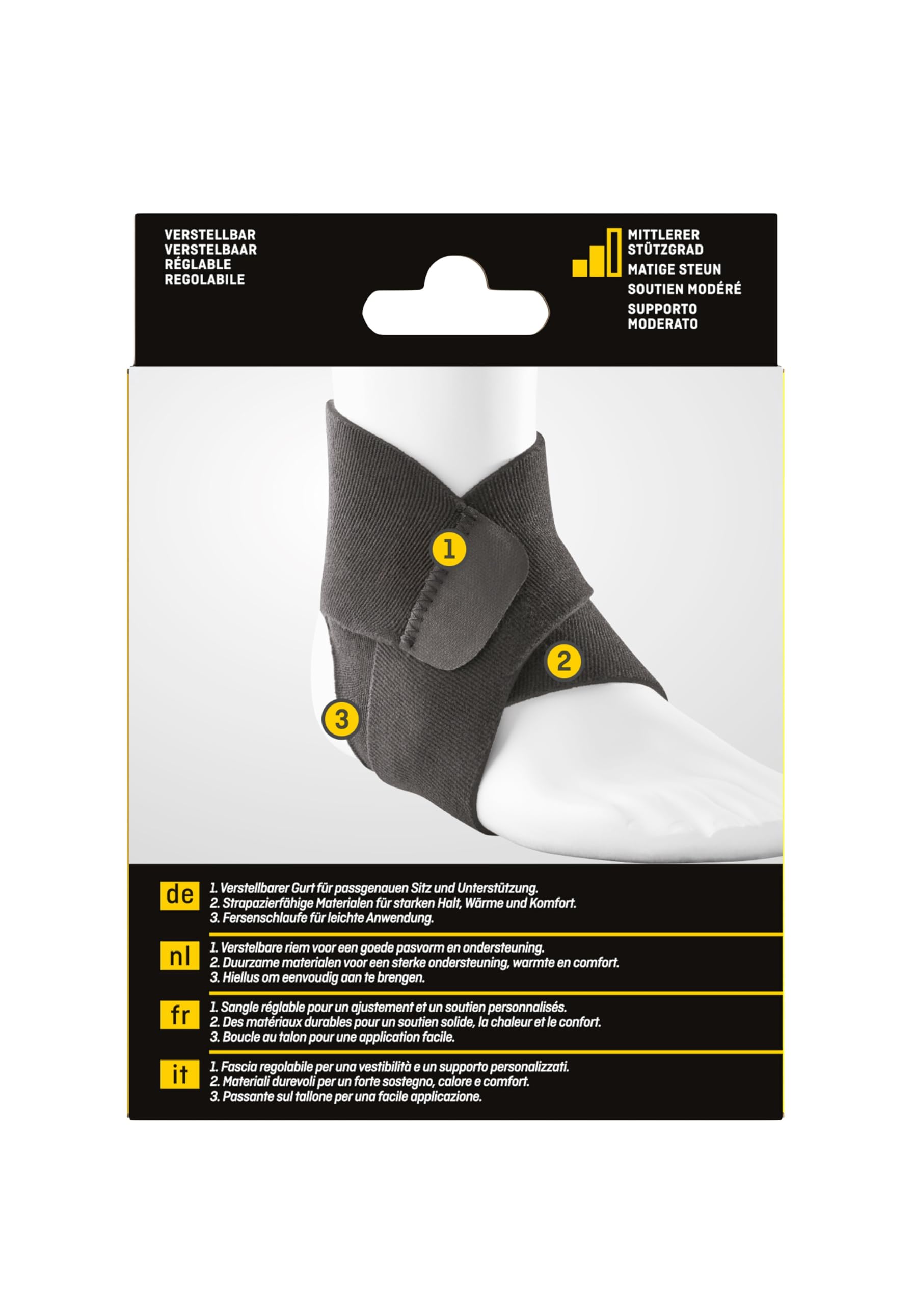 FUTURO Tobillera ajustable 09037, ajustable (17,8-27,9 cm)