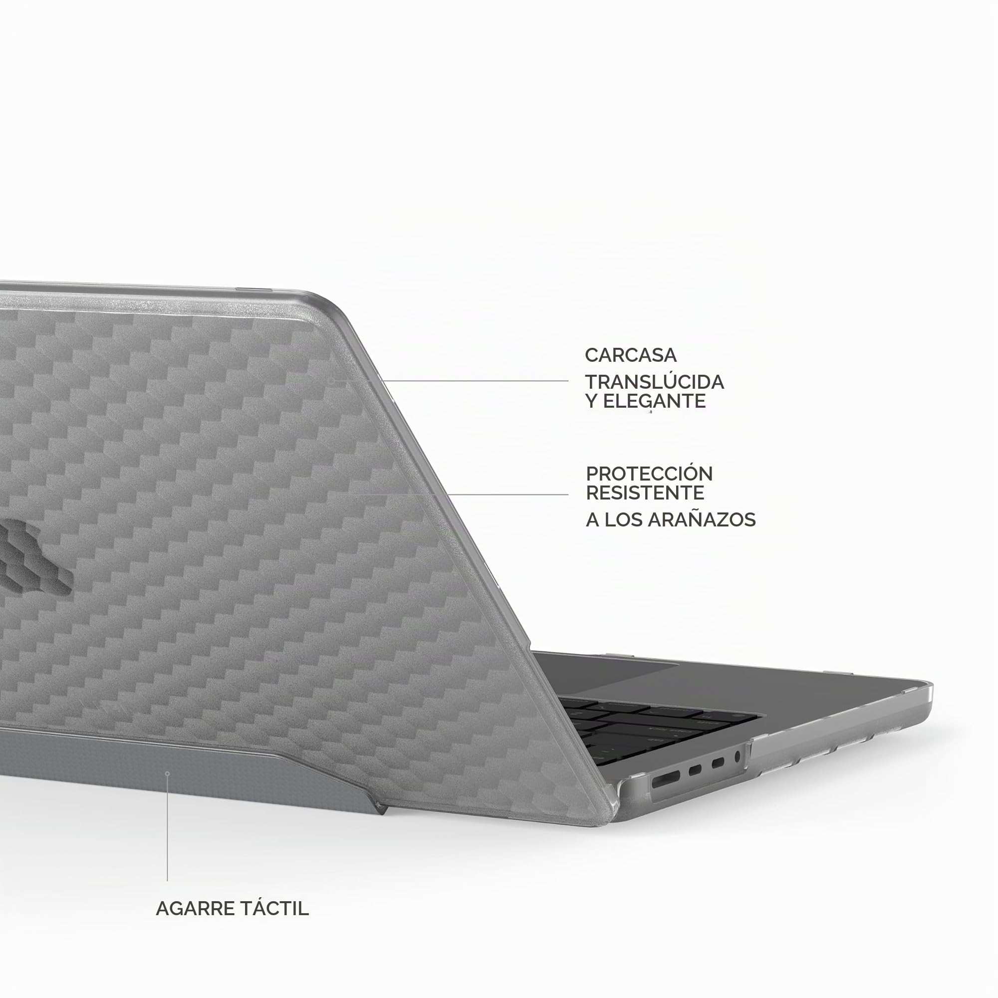 URBAN ARMOR GEAR UAG - Carcasa rígida de una pieza para MacBook Pro 14" M5 2026 M4 2024 M3 2023 Pro/Max - Carcasa rígida de una pieza resistente protección contra caídas de grado militar, Essential
