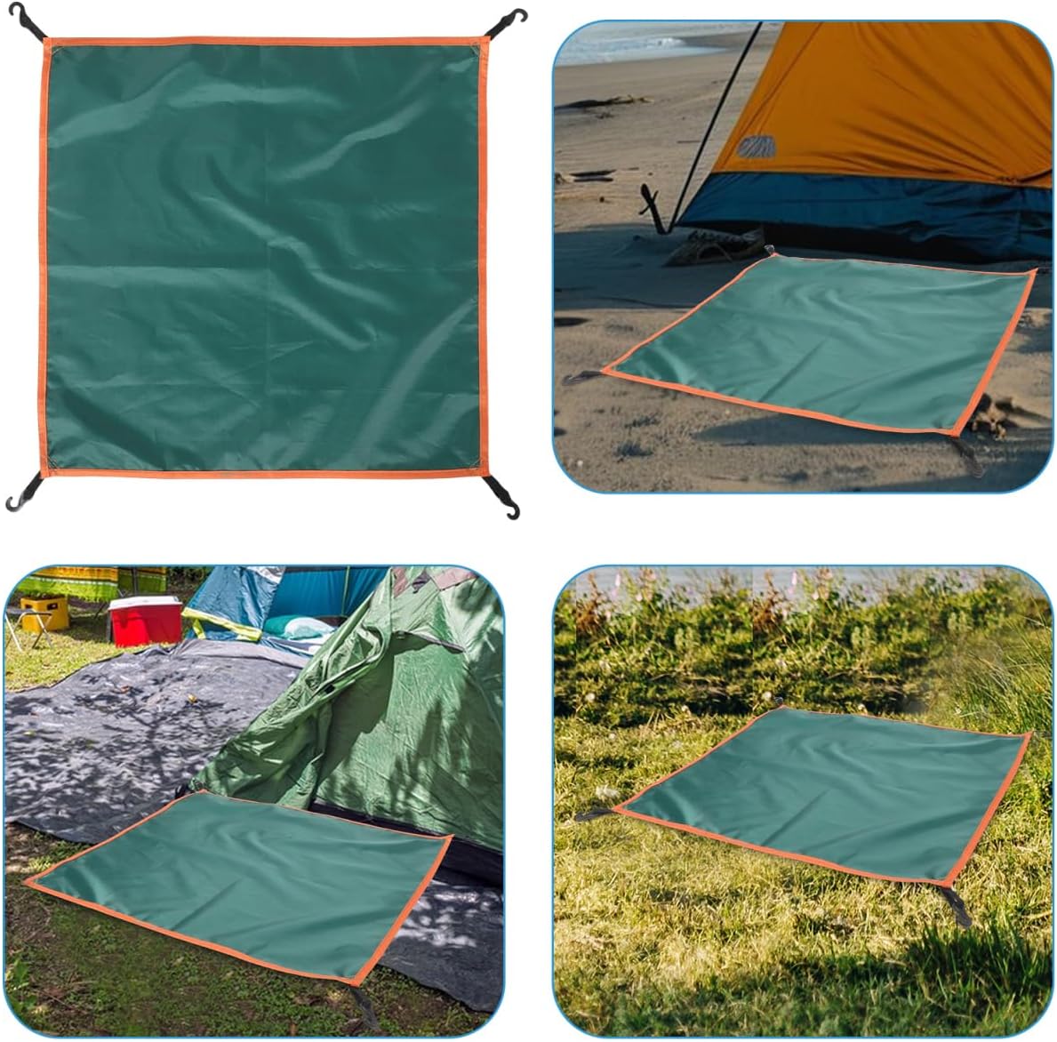 Professional Lightweight Tent Rain Cover Wear Resistant Tarp Rain for Person Tent Easy to Install Outdoor Shelter Portable and Versatile Camping Accessory