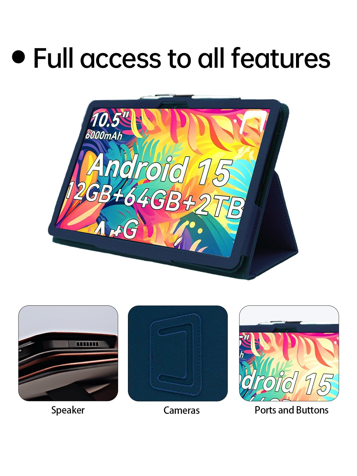 Amazon.com: Case for TABWEE T80 Tablet 2025 Android 15 Tablets