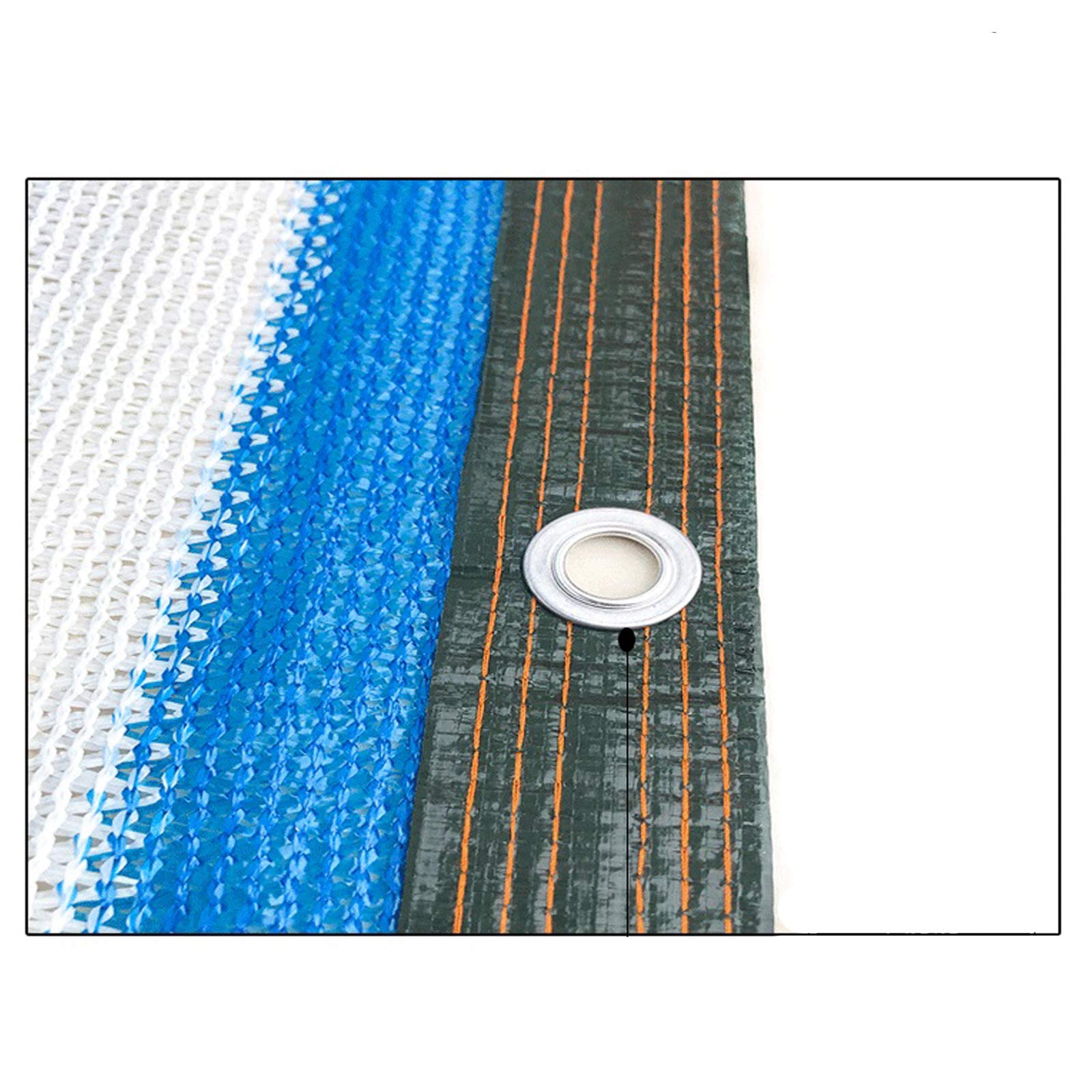 Telo Ombreggiante 80% HDPE Con Occhielli – Rete Parasole Per Giardino, Terrazzo, Piante E Animali