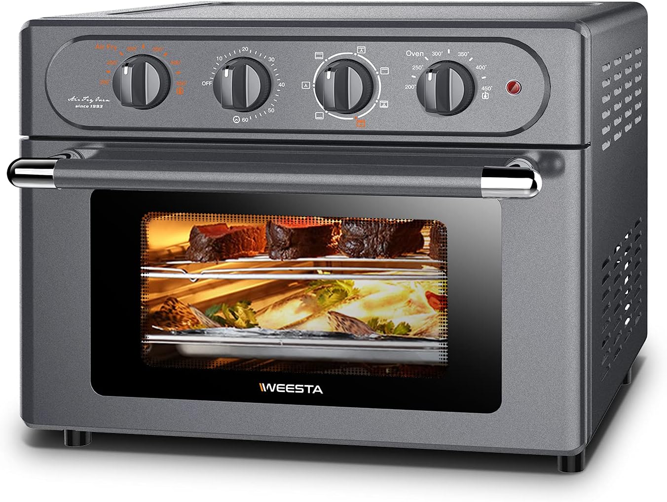 WEESTA Air Fryer Toaster Oven - 7-In-1 Convection Oven with Air Fry (23 Quart)