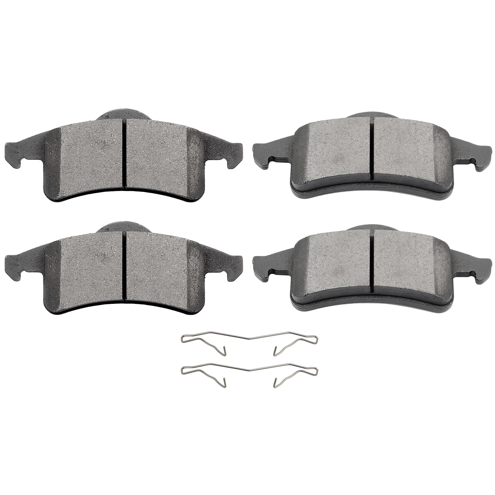 SCITOO D791 Ceramic Brake Pads Sets Rear Replacement For Jeep Grand Cherokee 1999-2004