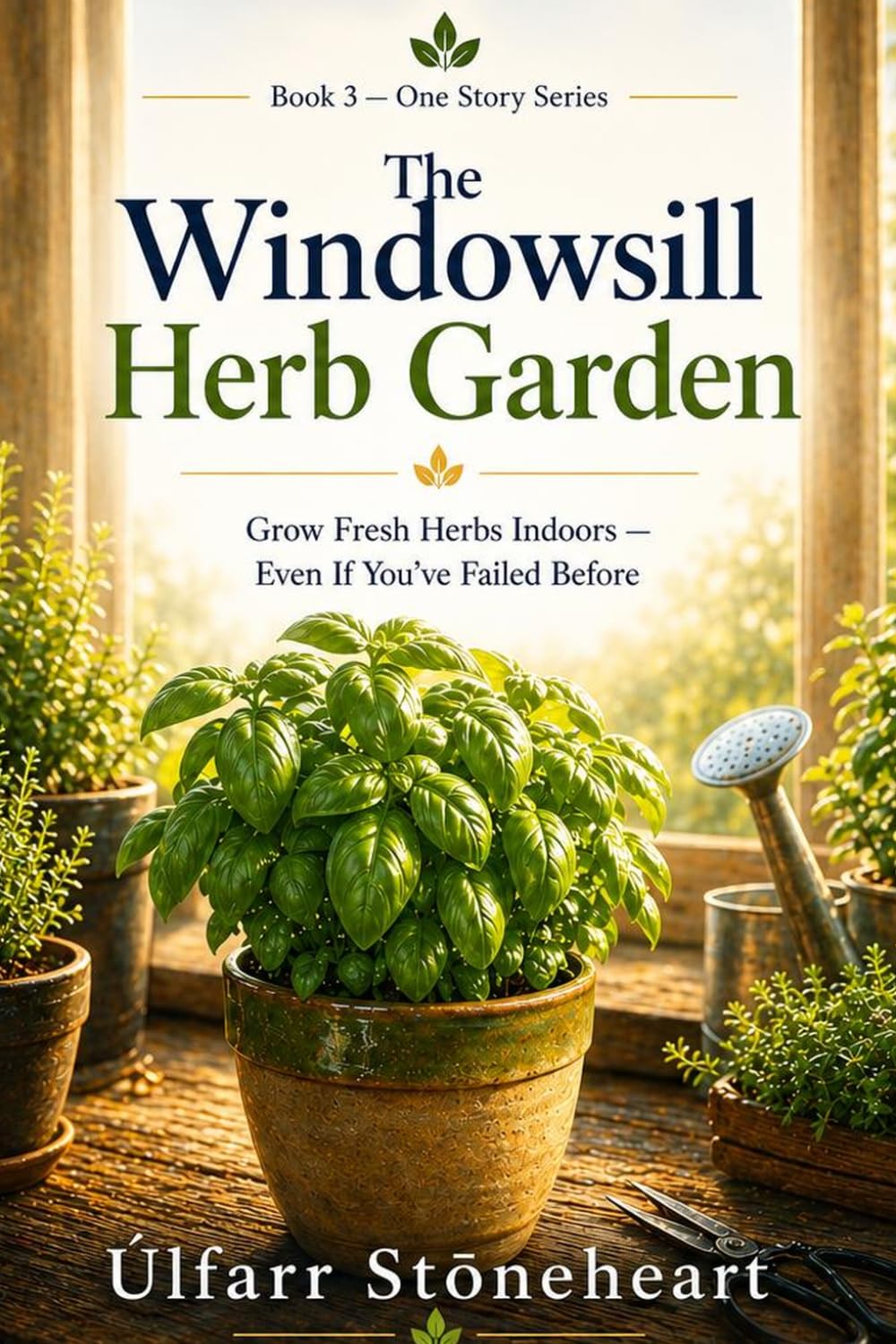 The Windowsill Herb Garden: Grow Fresh Herbs Indoors — Even If You’ve Failed Before (One Story Series)