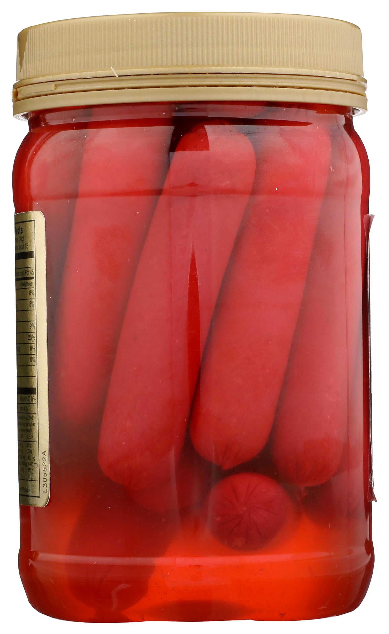 HANNAH'S PICKLED SAUSAGE 16oz. JAR