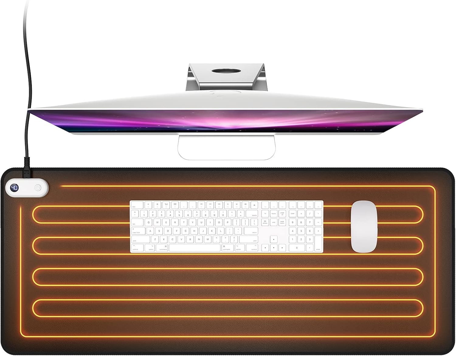 Trakxy Warm Deak Pad Heated Mouse Pad with 3 Heating Levels