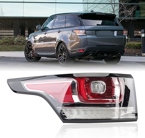 Luz trasera LED para Range Rover Sport L494 2014 2015 2016 2017 lado del pasajero luz trasera transparente de freno LR061588-B (derecha)