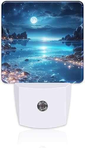 Miniatura 20 de Luz nocturna de Feliz Acción de Gracias para niños, otoño otoño naranja calabaza hoja de arce luz nocturna enchufable con sensor de atardecer a