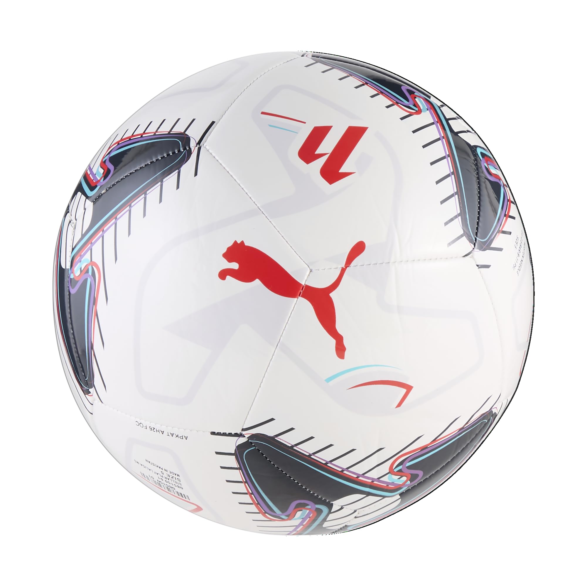 Puma Stellar Play LALiga Fußball, Unisex, Weiß/Mehrfarbig, AH26