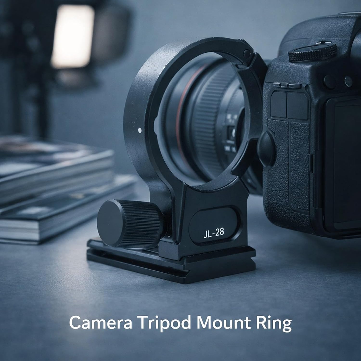 Lens Collar Tripod Mount Ring for FE 24 to 105 85mm 24mm 135mm, Aluminum Alloy, Quick Release Holder - Enhanced Stability, Lightweight Design, for Professional Photography