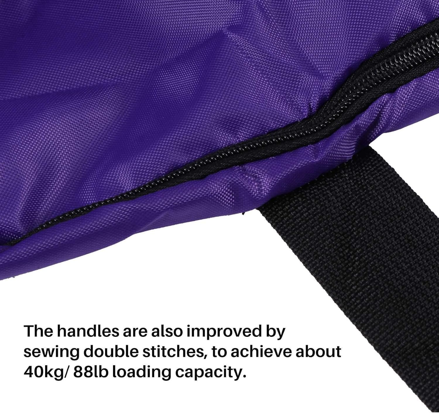Sac De Transport pour Balles De Foin, Très Grand, Pliable Et Portable, avec Fermeture éclair, pour Chevaux Et Bétail