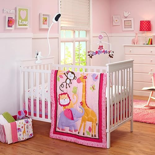 Miniatura 7 de Soporte de clip flexible compatible con Owlet, Motorola y otras cámaras de monitor de bebé con orificio roscado de 1/4 sin herramientas ni daños en