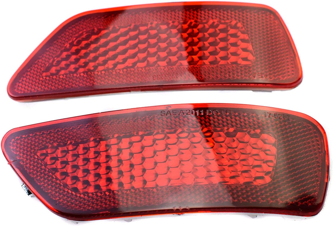 Rear Bumper Reflector Tail Light Left & Right Pair For Jeep Grand Cherokee Dodge