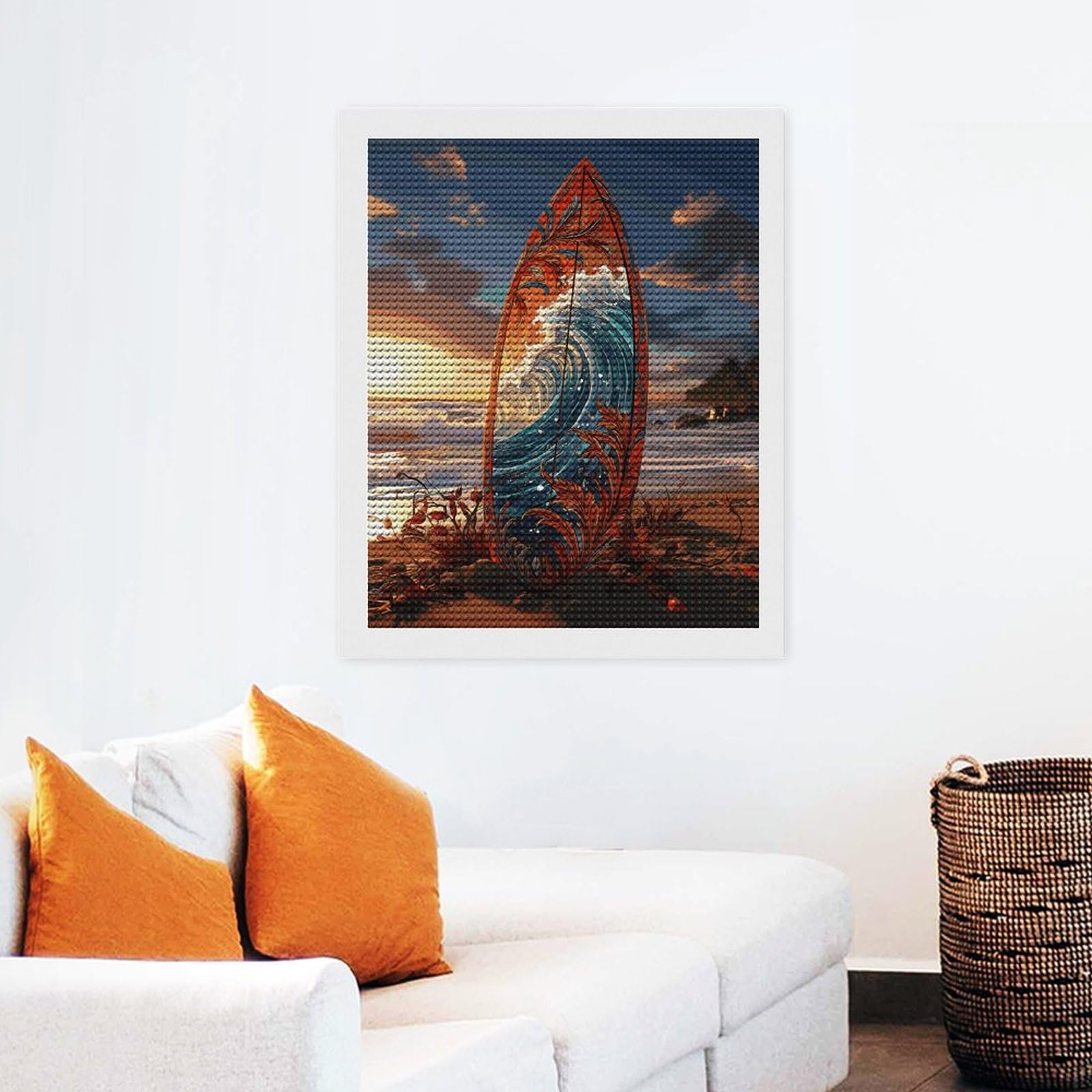 Amazon.com: Colorful Surfboard 5D Diamond Art Kits for Adults Amazon.com: Colorful Surfboard 5D Diamond Art Kits for Adults
