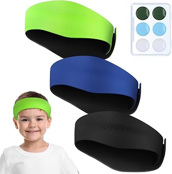 Zhanmai Soft Swimming Headband Silicone Earplugs Set, Including 3 Pcs Secure Swimmers Ear Band 3 Pairs Swimming Earplugs Swim Headbands for Adults Moldable Ear Plugs for SwimmingElegant Color