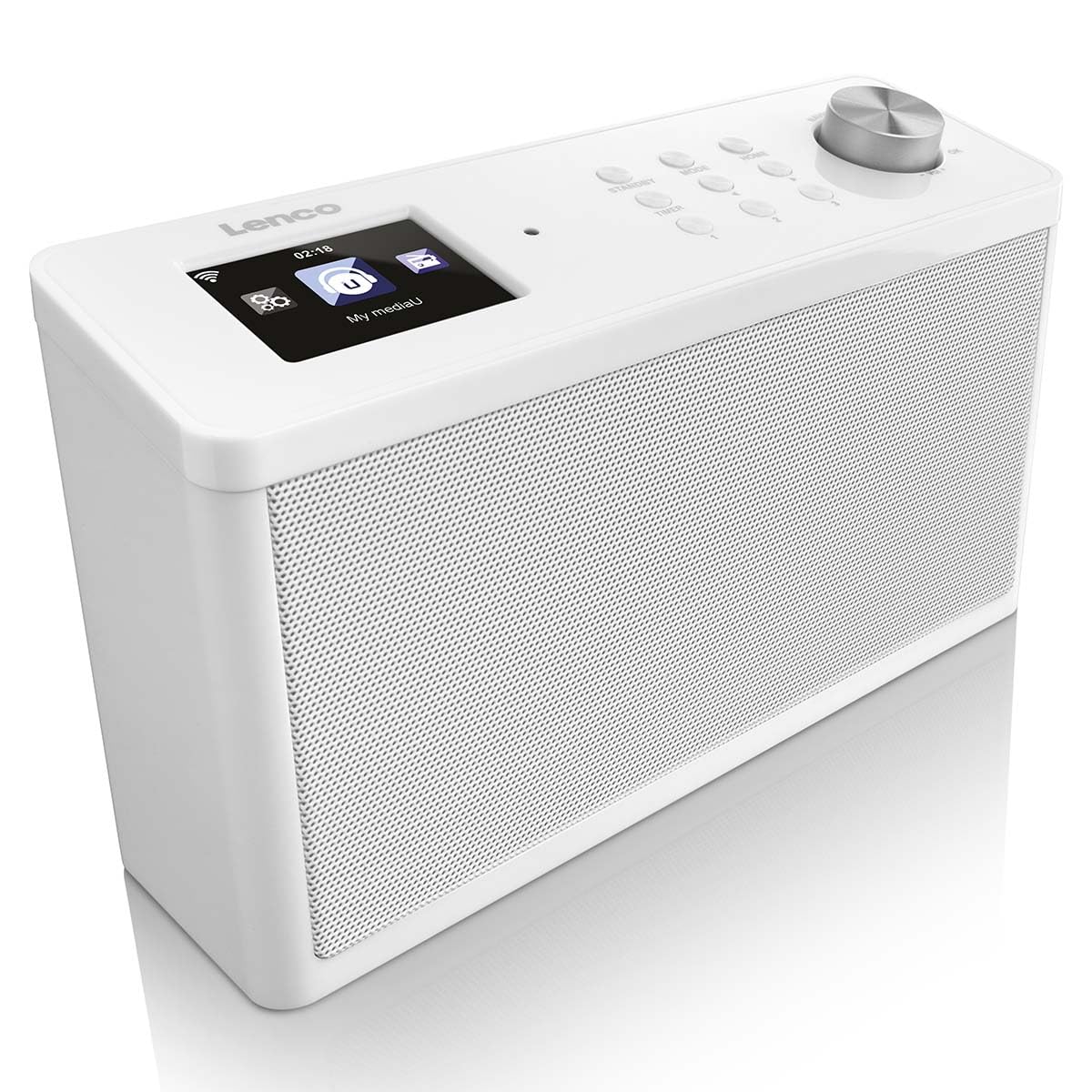 Lenco KCR-2014 Radio portable Blanc