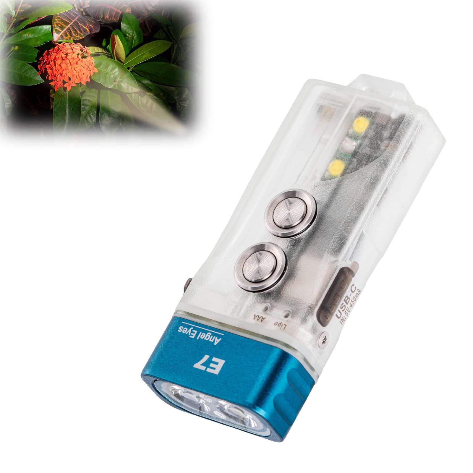 RovyVon Angel Eyes E8 Taschenlampe, 700 Lumen, hohe Lumen, w