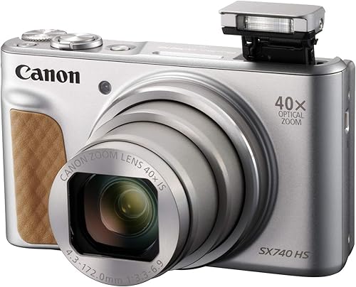 Canon PowerShot SX740 HS — šoninis vaizdas