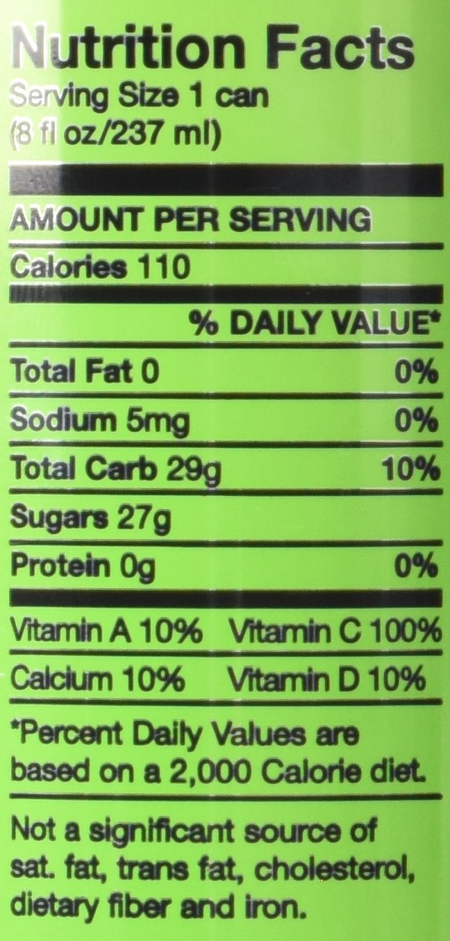 Envy Sparkling 100% Fruit Juice, Fuji Apple 8oz (Case of 24)