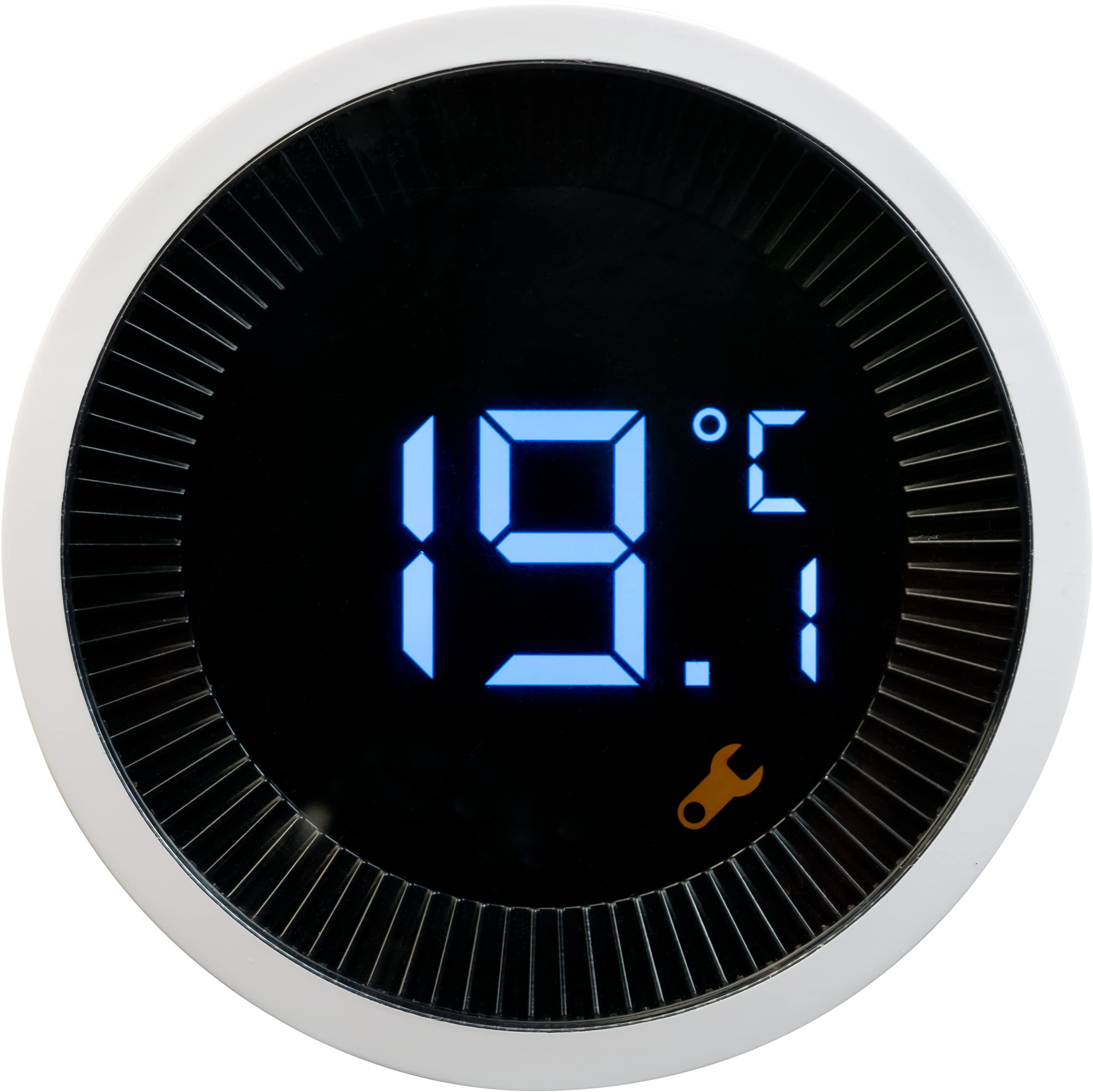 Brennenstuhl Connect Zigbee Heizkörperthermostat HT CZ 01 (Smarter Zigbee Thermostat zum Strom sparen, kompatibel mit Alexa und Google Assistant, intelligente Heizungssteuerung per App, smart Home)