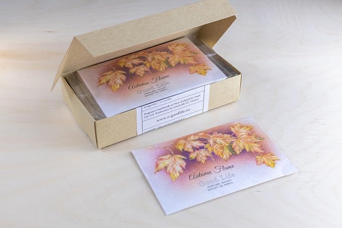 Ambientador en sachets con aroma de otoño, 12 sachets miniatura 2