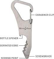 Vista 2 de Nite Ize KMTCK-11-R3 N03493 Cuchilla fija, cuchillo de caza, al aire libre, camping, inoxidable
