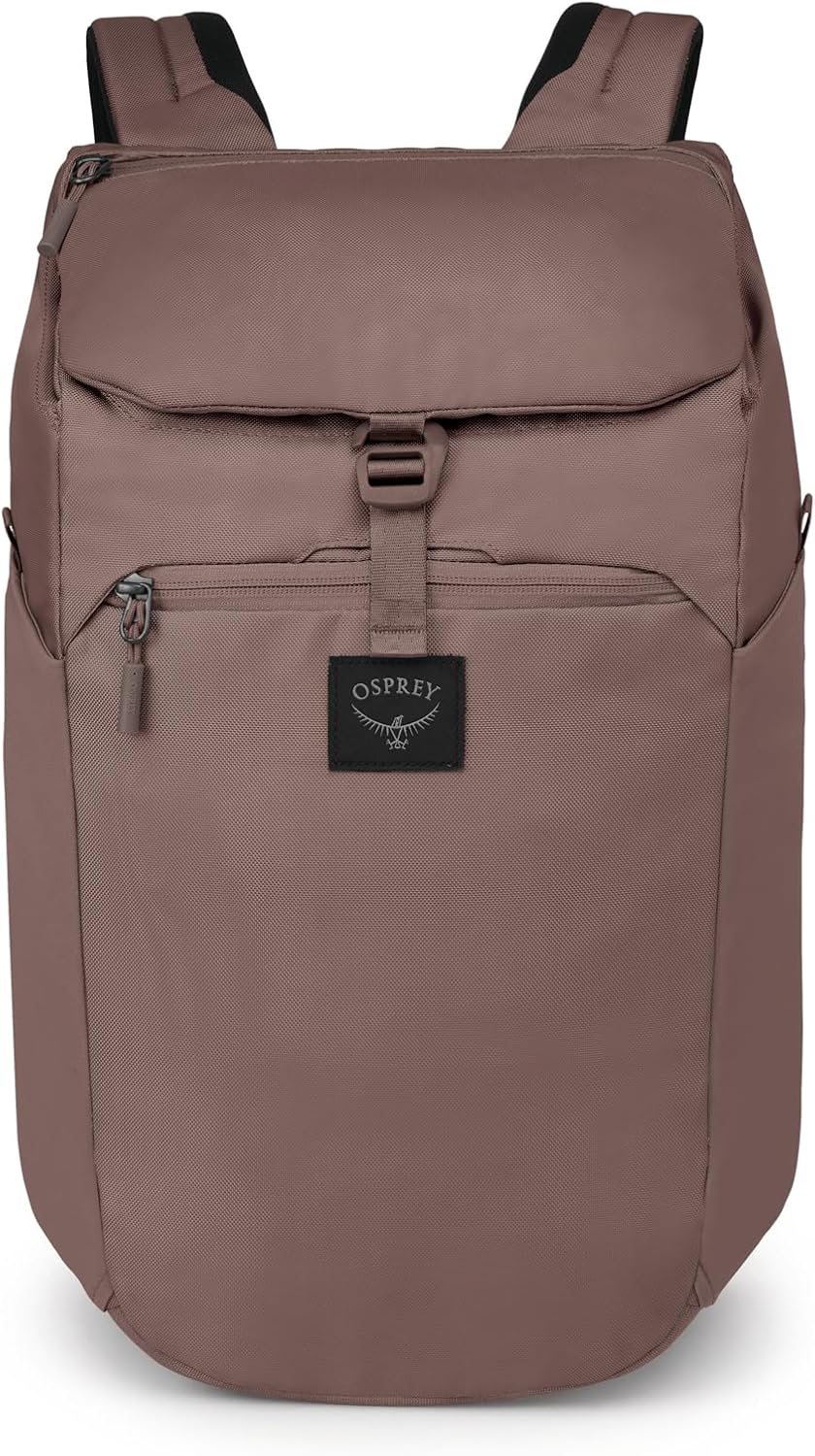 Osprey Aoede Slim SyncPack Backpack with Laptop Sleeve, Magma Brown