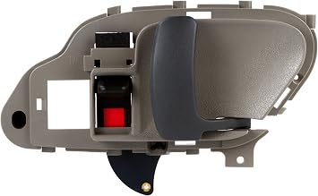 15708044 Front or Rear Right Passengers Side Inside Interior Door Handle Gray for Chevrolet GMC Tahoe Yukon C1500 C2500 C3500 K1500 Suburban 1995-1999, GM1353101
