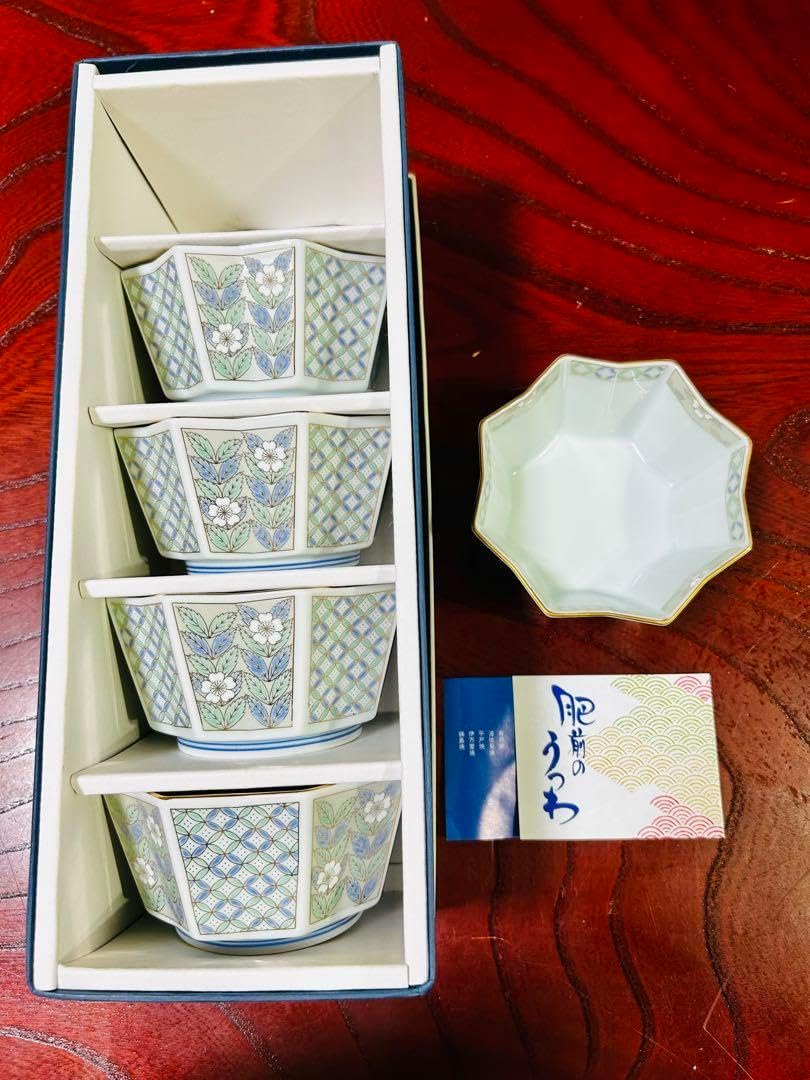 有田焼　西山窯　脚付き小鉢10個セット 有田焼 西山窯 脚付き小鉢10個セット