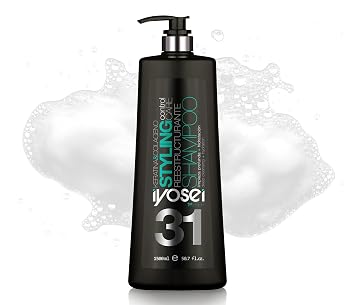 Professional Styling Control Care Shampoo 31 with Keratin & Collagen Deep Cleansing Shampoo for Dry Hair & Damaged Hair Chemical Free Shampoo for Shiny Hair, 1500ml