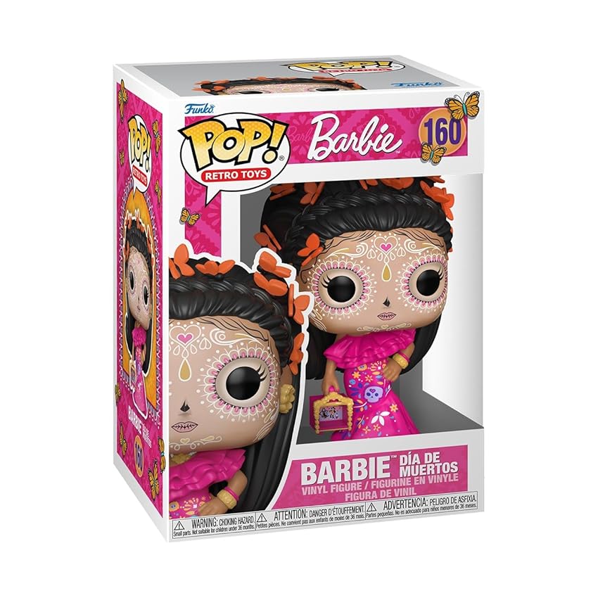 Funko Pop! Retro Toys: Barbie Dia De Los Muertos - Barbie - Figura in Vinile da Collezione - Idea Regalo - Merchandising Ufficiale - Giocattoli per Bambini e Adulti - Ad Icons Fans