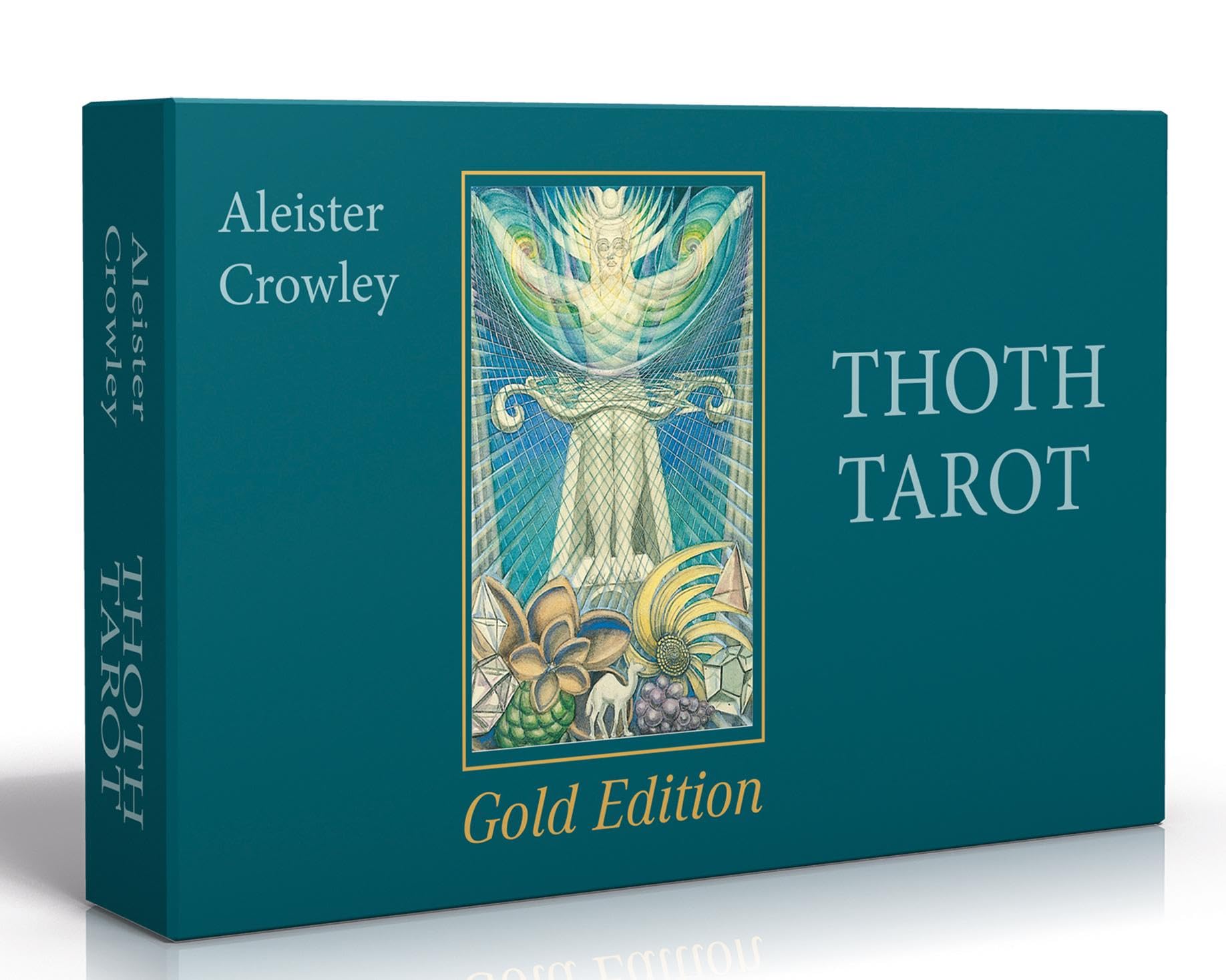 Aleister Crowley Thoth Tarot - Gold Edition (Deluxe Tarotkarten)