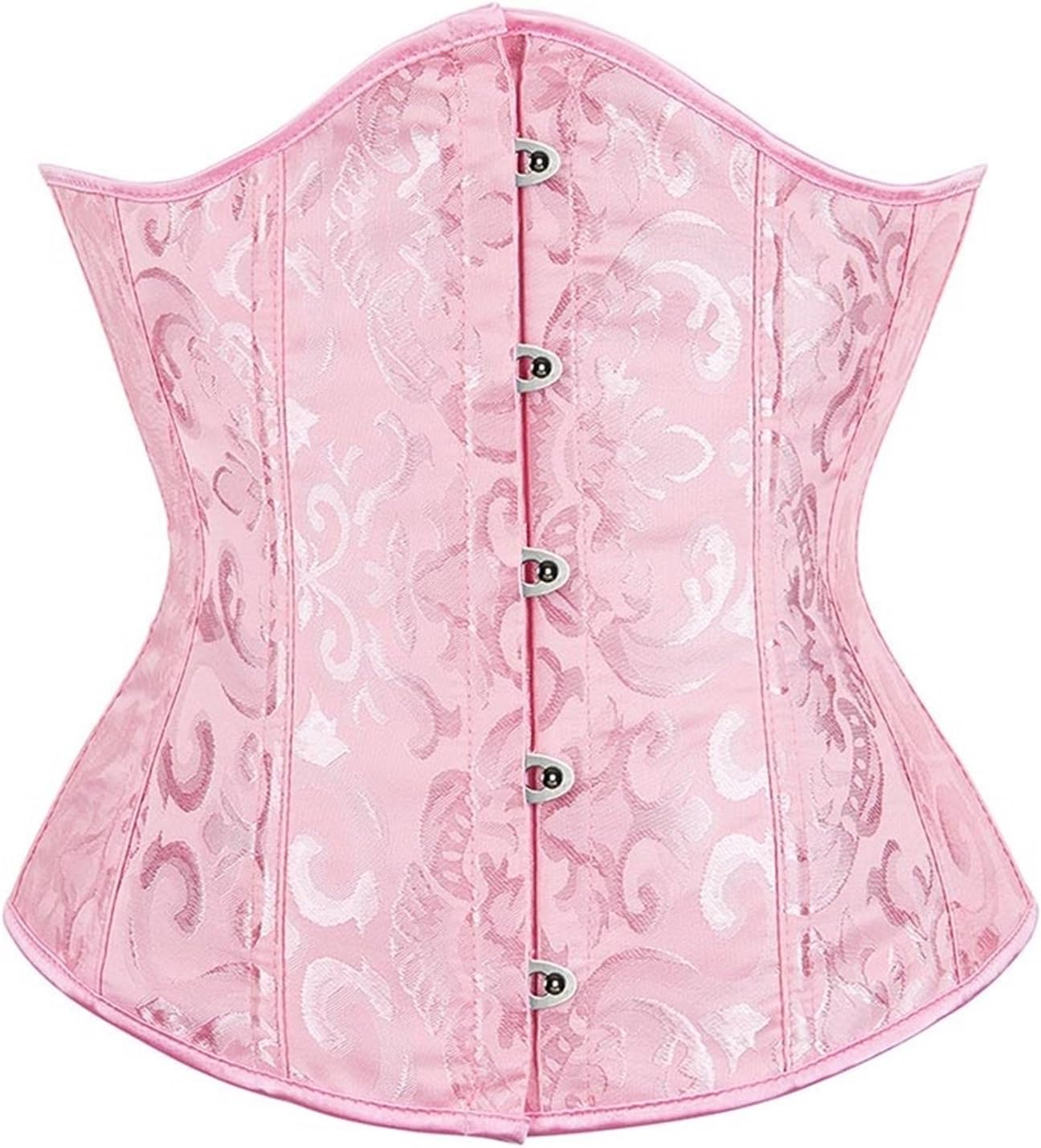 Bustiers Underbust Corset Floral Push Up Boned Bustier Gothique for Women