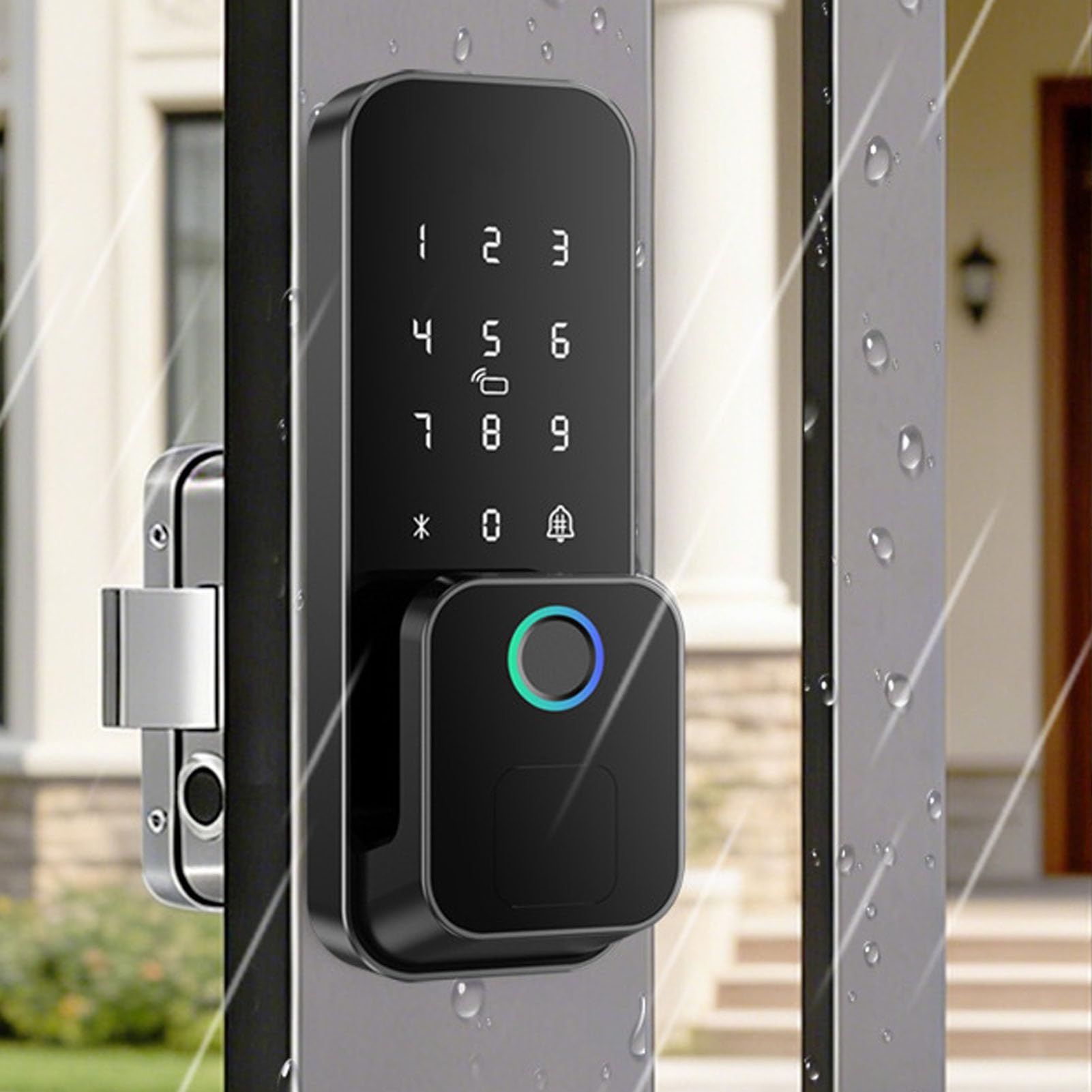Cerradura de Puerta Inteligente con Huella Digital WiFi, Entrada