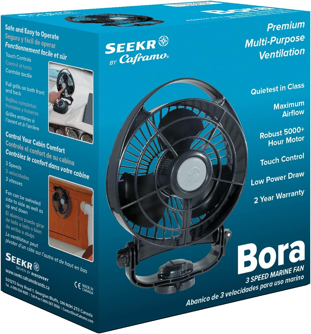 Bora Fan from SEEKR by Caframo