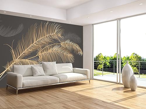 Miniatura 3 de Papel tapiz mural de flores moradas de vid para colgar en primavera para dormitorio, sala de estar (no se pega ni se pega)