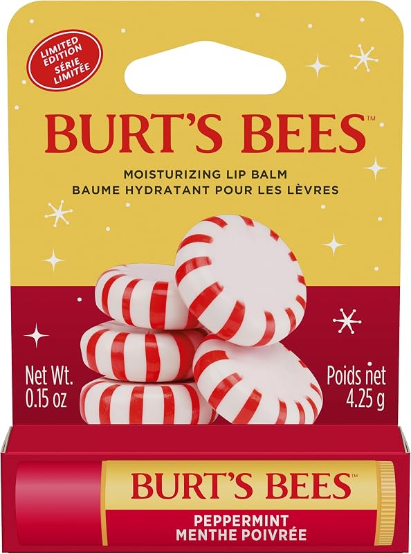Burt's Bees Bálsamo Labial de Hortelã-Pimenta, 4,25 g
