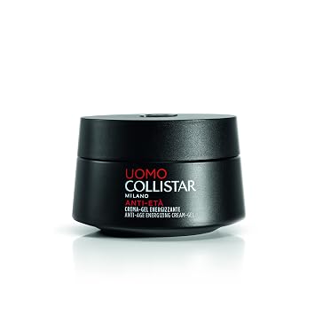 Collistar Uomo Anti Eta Anti Age Energizing Cream-Gel 50 ml, 1.6 Fl Oz Made in Italy [italian import]