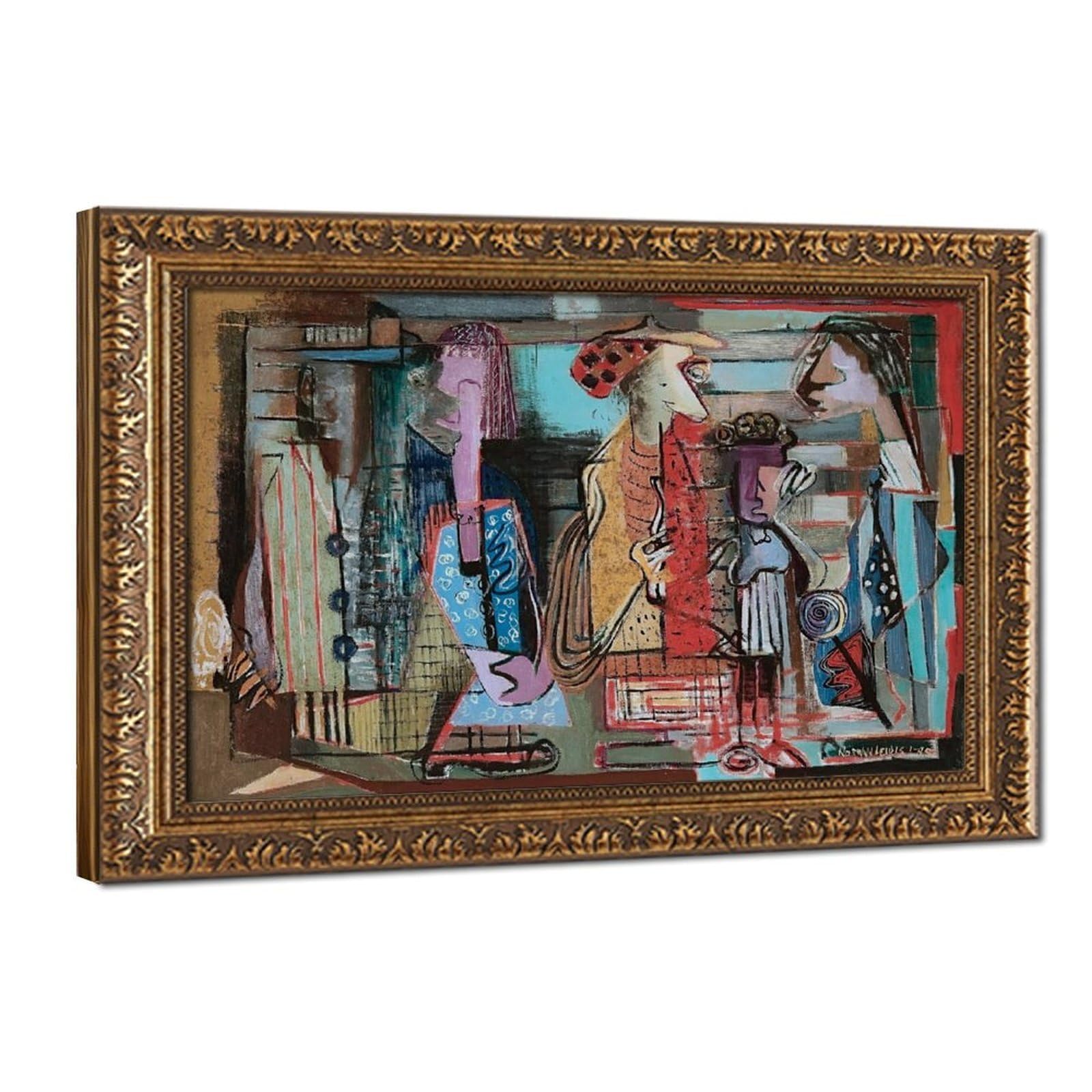 Impression toile Subway Norman Lewis pour décorer un mur vide - 8