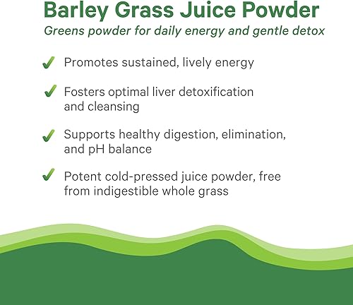 Miniatura 4 de Cebada orgánica Pire Synergy, jugo de hierba en polvo, USA 5.3 onzas, 100 % certificado orgánico por la empresa Synergy