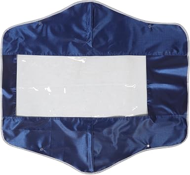 Operitacx Blue Oxford Cloth PVC Waterproof Wear-resistant Mobility Scooter Dashboard Cover for Elderly Outdoor Scooter Instrument Board Protective Cover
