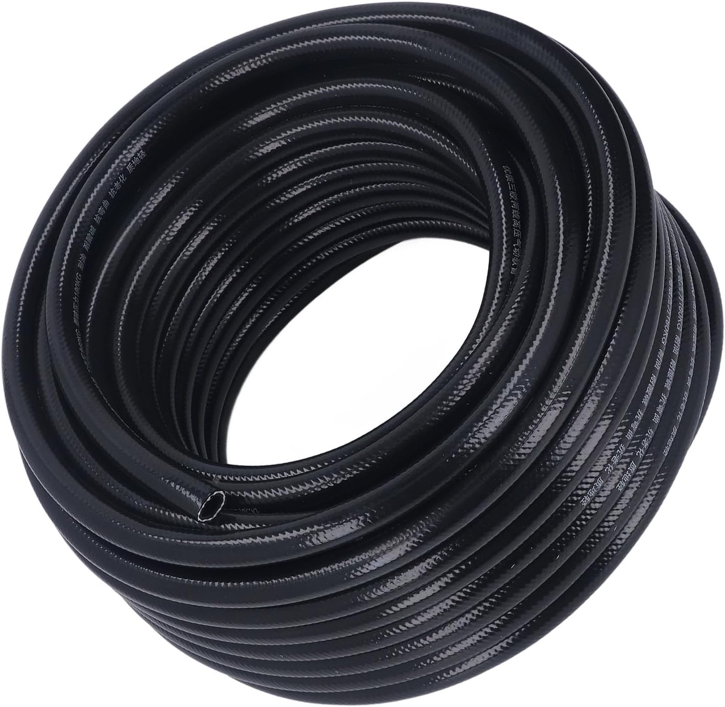 Pond Aerator Hose Kit, 100 Feet 3/8 Inch Water Aeration Tubing, Pond Oxygenation System with Barb Fittings and Clamps, Lake Aeration Hose for Water Circulation